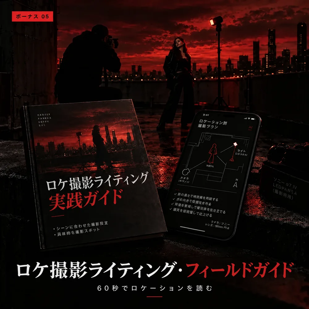 ロケ撮影ライティング・フィールドガイド